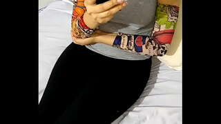 ���್ರಿಸ್ಮಸ್ ಆಚರಣೆ. ಸಹೋದರಿ ಹಾರ್ಡ್ ಕೋರ್ ನೀಡುವ ಅತ್ಯುತ್ತಮ ಬಾಯಿಯಿಂದ ಜುಂಬು ಅವನಿಗೆ